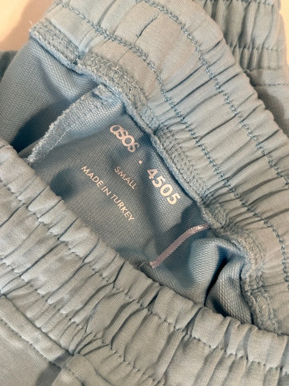 NEW - ASOS - TAPERED BLUE JOGGER SWEATPANTS